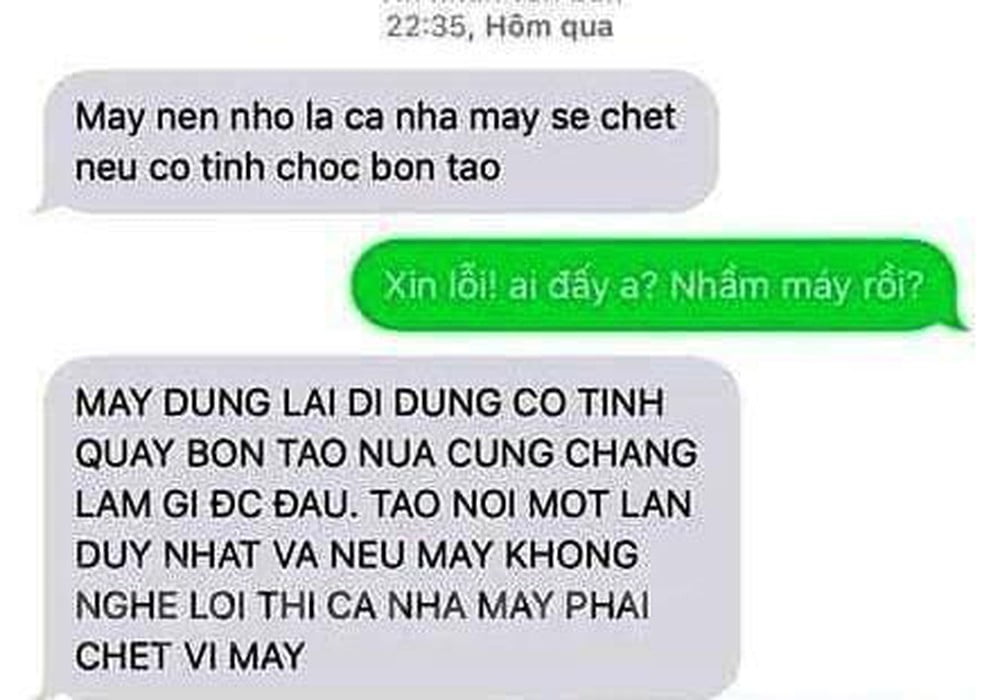 Phải làm sao khi có người đe dọa? Phải làm sao khi có người đe dọa?